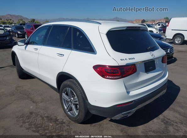 W1N0G8DB9MV314480 2021 MERCEDES-BENZ GLC 300 White Задня ліва чверть