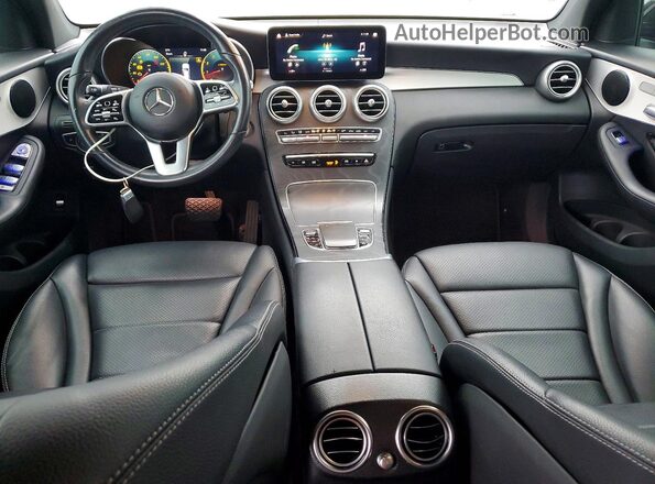 W1N0G8DB9NG104757 2022 MERCEDES-BENZ GLC-CLASS Угольный Вид панели приборов