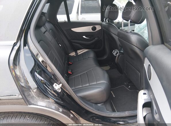 W1N0G8DB9NV386183 2022 MERCEDES-BENZ GLC 300 Black Widok naklejki z numerem VIN