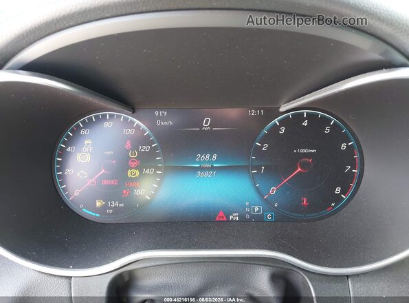 W1N0G8DBXMF868170 2021 MERCEDES-BENZ GLC 300 Black Vista de los asientos traseros