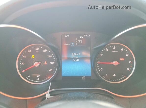 W1N0G8DBXMV263412 2021 MERCEDES-BENZ GLC-CLASS Black Vista del cuadro de instrumentos