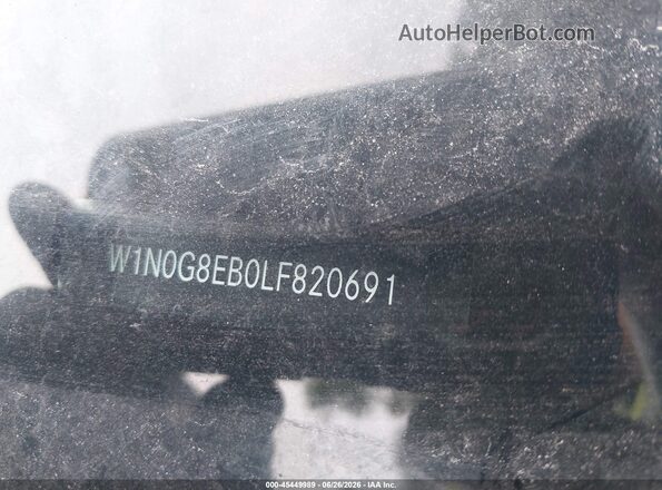W1N0G8EB0LF820691 2020 MERCEDES-BENZ GLC 300 Черный 