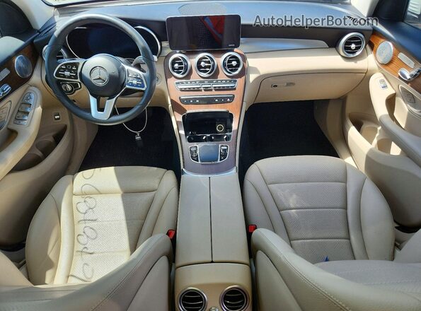 W1N0G8EB0LF838768 2020 MERCEDES-BENZ GLC-CLASS White Dashboard view