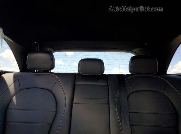 W1N0G8EB0MV273378 2021 MERCEDES-BENZ GLC-CLASS Черный Вид задних сидений