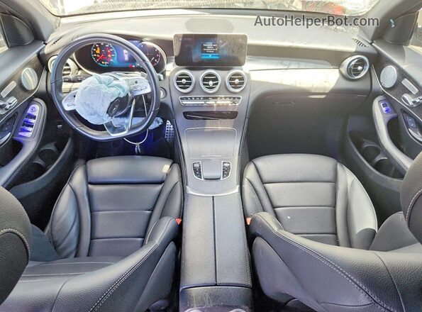 W1N0G8EB0MV273378 2021 MERCEDES-BENZ GLC-CLASS Черный Вид панели приборов