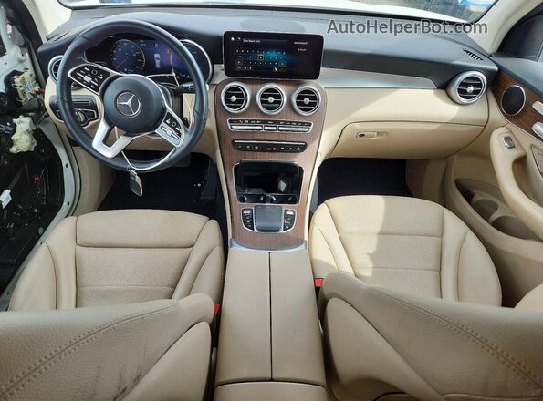 W1N0G8EB0NG120098 2022 MERCEDES-BENZ GLC-CLASS White Вид панелі приладів