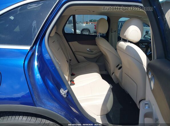 W1N0G8EB1LF828007 2020 MERCEDES-BENZ GLC 300 Blue Vista de la etiqueta del VIN