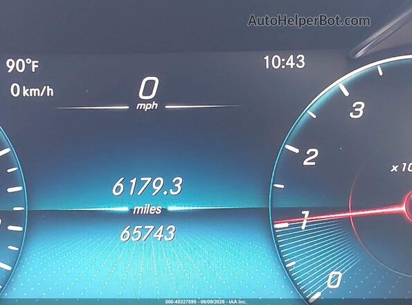 W1N0G8EB1LF828007 2020 MERCEDES-BENZ GLC 300 Blue 