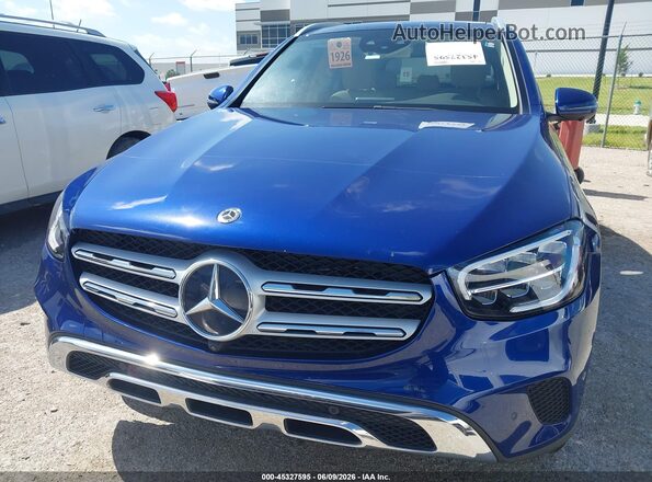 W1N0G8EB1LF828007 2020 MERCEDES-BENZ GLC 300 Blue Vista del cuadro de instrumentos
