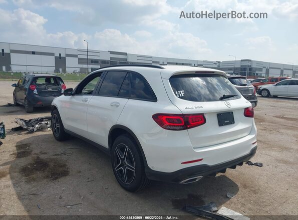 W1N0G8EB1MF880030 2021 MERCEDES-BENZ GLC 300 Белый Задняя левая четверть