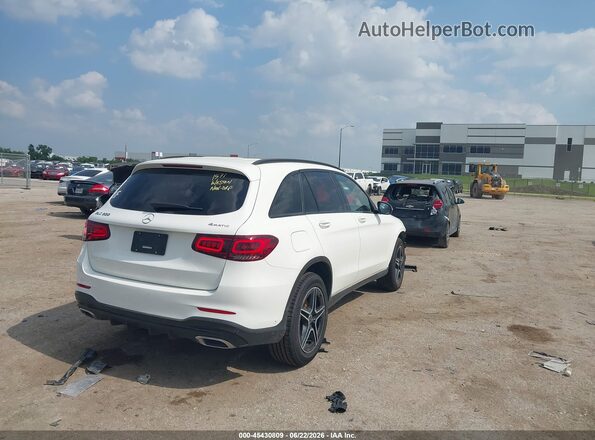 W1N0G8EB1MF880030 2021 MERCEDES-BENZ GLC 300 Белый Задняя правая четверть