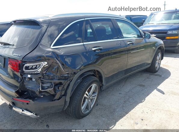 W1N0G8EB1NG063782 2022 MERCEDES-BENZ GLC 300 Black Задня права чверть