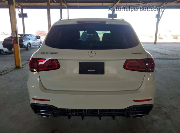 W1N0G8EB1NG071168 2022 MERCEDES-BENZ GLC-CLASS White Հետևի տեսք