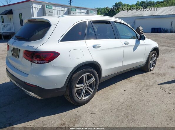 W1N0G8EB2MF876178 2021 MERCEDES-BENZ GLC 300 White Задня права чверть