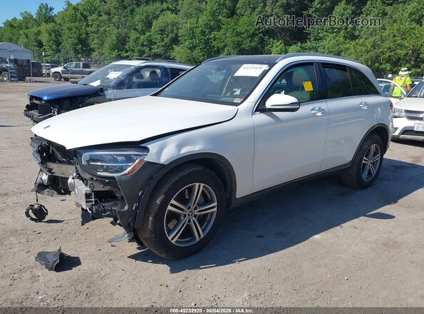 W1N0G8EB2MF876178 2021 MERCEDES-BENZ GLC 300 White Передня ліва чверть