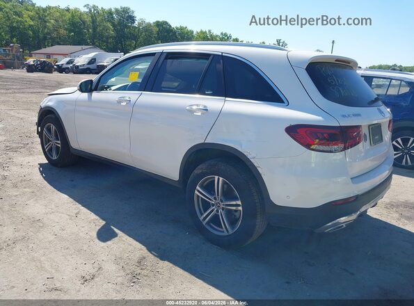 W1N0G8EB2MF876178 2021 MERCEDES-BENZ GLC 300 White Задня ліва чверть