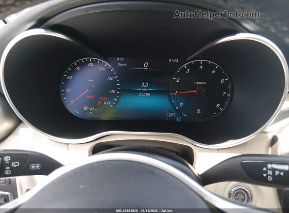 W1N0G8EB2MF892221 2021 MERCEDES-BENZ GLC 300 Blue Вид задніх сидінь