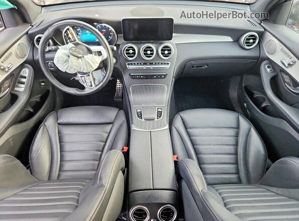 W1N0G8EB2MF911303 2021 MERCEDES-BENZ GLC-CLASS Red Вид панелі приладів