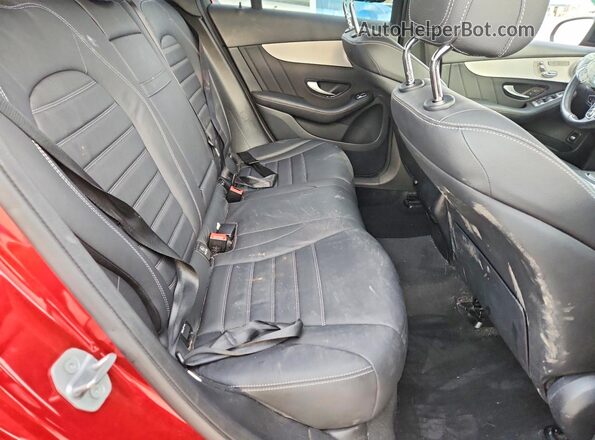 W1N0G8EB2MF911303 2021 MERCEDES-BENZ GLC-CLASS Red Вид задніх сидінь