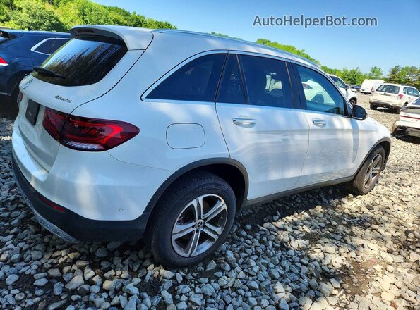W1N0G8EB2NV384340 2022 MERCEDES-BENZ GLC-CLASS White Задня права чверть