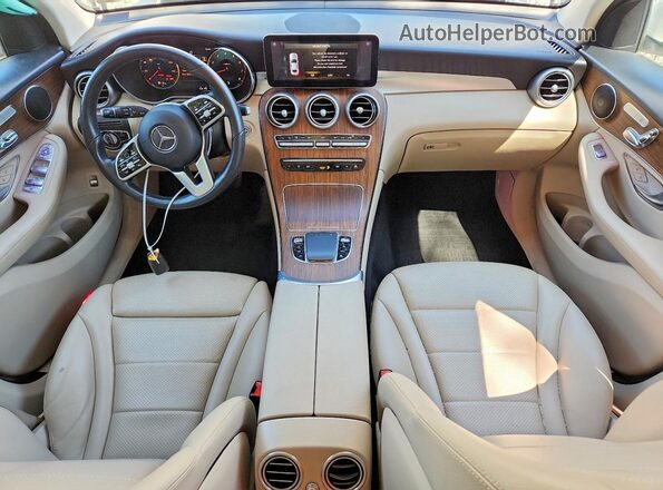 W1N0G8EB2NV384340 2022 MERCEDES-BENZ GLC-CLASS White Вид панелі приладів