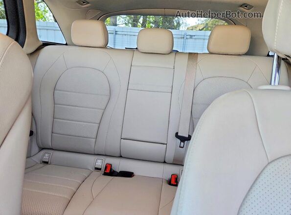 W1N0G8EB2NV384340 2022 MERCEDES-BENZ GLC-CLASS White Вид задніх сидінь