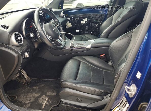 W1N0G8EB3LF864278 2020 MERCEDES-BENZ GLC-CLASS Blue Вид салону спереду
