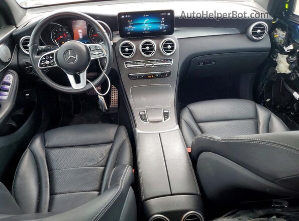 W1N0G8EB3LF864278 2020 MERCEDES-BENZ GLC-CLASS Blue Вид панелі приладів