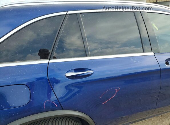 W1N0G8EB3LF864278 2020 MERCEDES-BENZ GLC-CLASS Blue Вид задніх сидінь