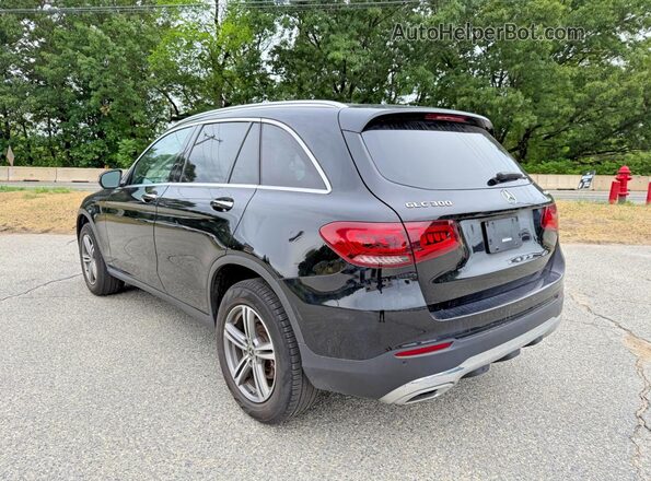 W1N0G8EB3MV316983 2021 MERCEDES-BENZ GLC-CLASS Черный Задняя правая четверть