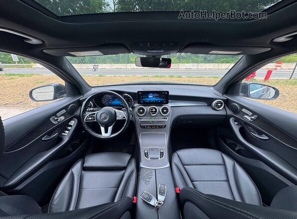 W1N0G8EB3MV316983 2021 MERCEDES-BENZ GLC-CLASS Черный Вид щитка приборов
