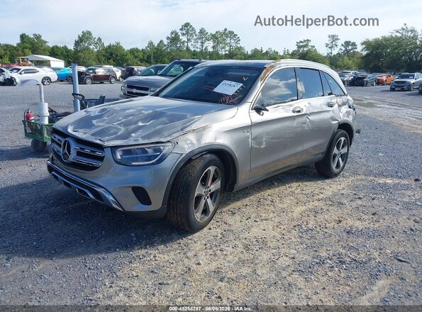 W1N0G8EB4MF904739 2021 MERCEDES-BENZ GLC 300 Silver Передня ліва чверть