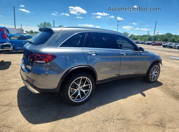W1N0G8EB4MF919323 2021 MERCEDES-BENZ GLC-CLASS Silver Trasero derecho