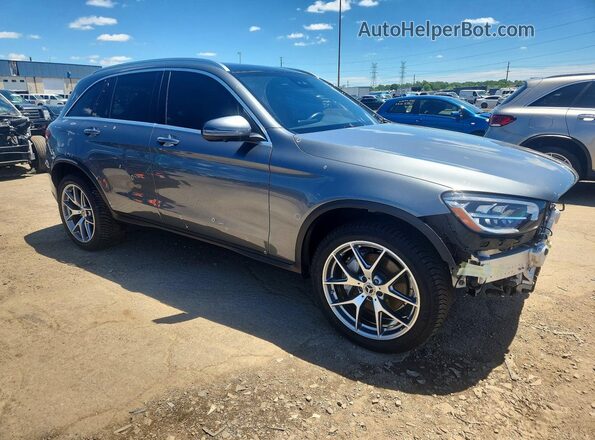 W1N0G8EB4MF919323 2021 MERCEDES-BENZ GLC-CLASS Silver Delantero derecho