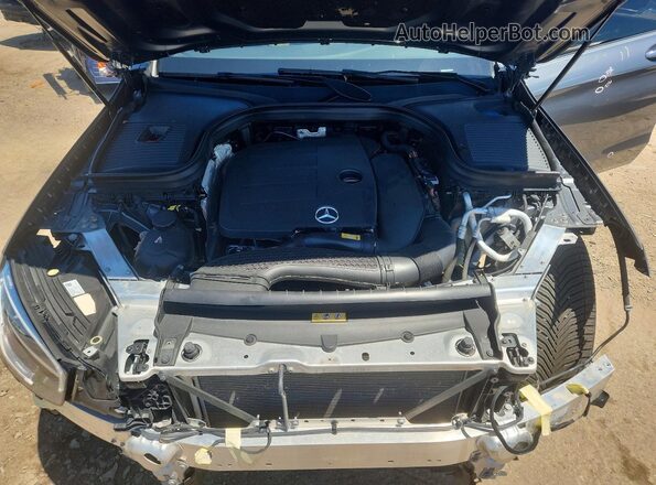 W1N0G8EB4MF919323 2021 MERCEDES-BENZ GLC-CLASS Silver Vista del compartimento del motor