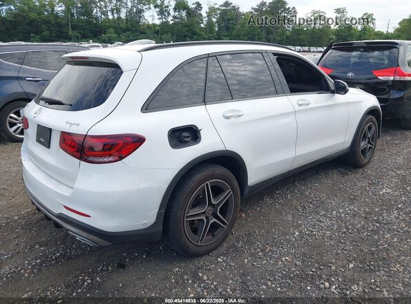 W1N0G8EB4MF920309 2021 MERCEDES-BENZ GLC 300 White Задня права чверть