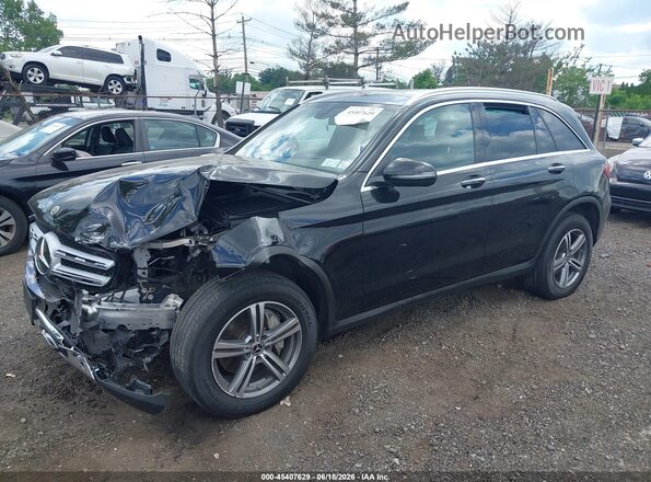 W1N0G8EB4MG010783 2021 MERCEDES-BENZ GLC 300 Black წინა მარცხენა ხედი სამი მეოთხედიდან