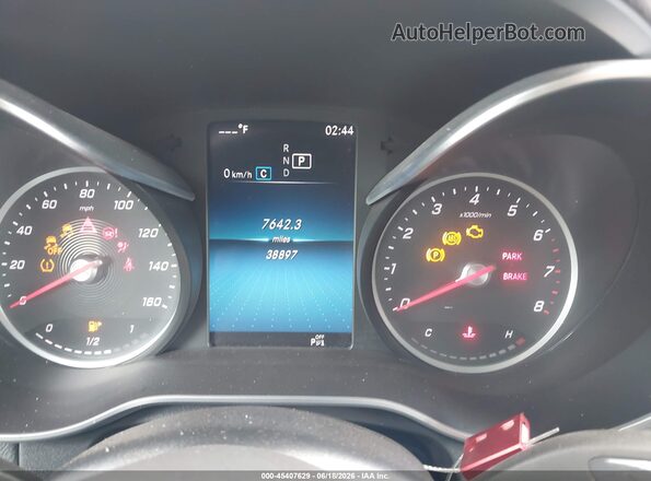 W1N0G8EB4MG010783 2021 MERCEDES-BENZ GLC 300 Black უკანა სავარძლების ხედი