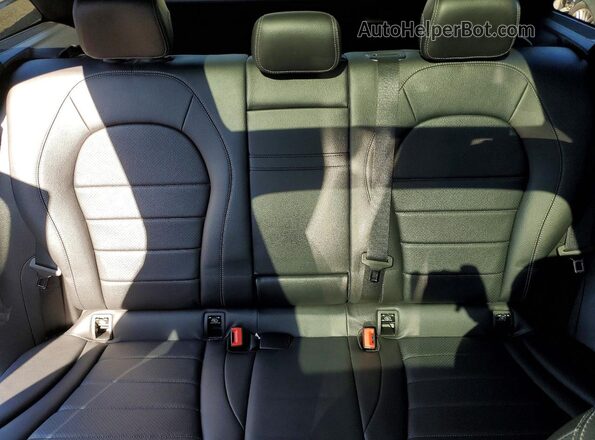 W1N0G8EB4MV317947 2021 MERCEDES-BENZ GLC-CLASS Black Вид задніх сидінь