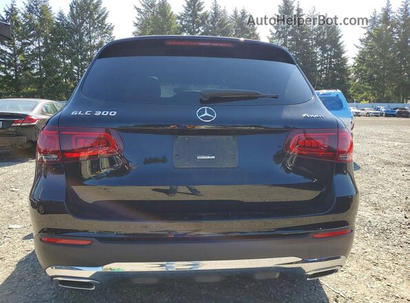 W1N0G8EB4MV317947 2021 MERCEDES-BENZ GLC-CLASS Black Вид ззаду
