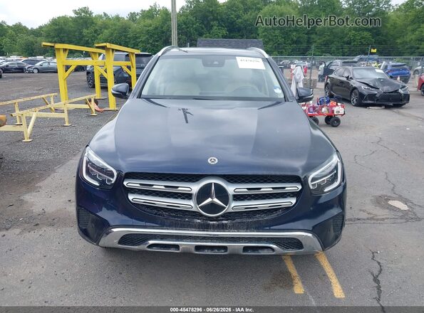 W1N0G8EB4NG038083 2022 MERCEDES-BENZ GLC 300 Blue Rear interior view