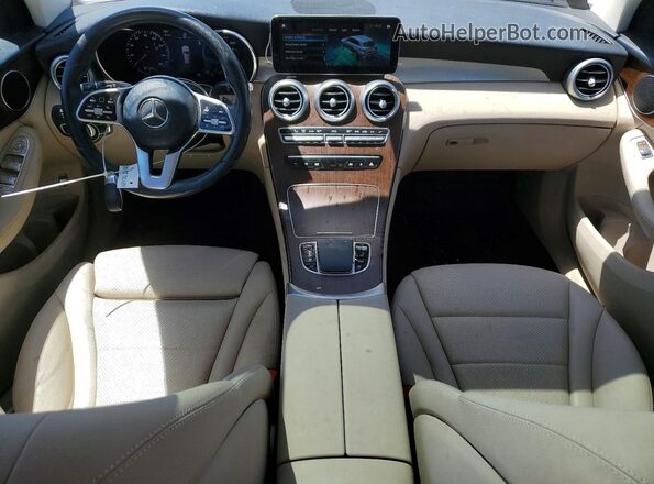 W1N0G8EB5MF907813 2021 MERCEDES-BENZ GLC-CLASS White Widok deski rozdzielczej