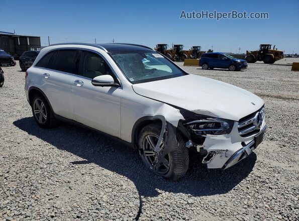 W1N0G8EB5MF907813 2021 MERCEDES-BENZ GLC-CLASS White Przód prawy