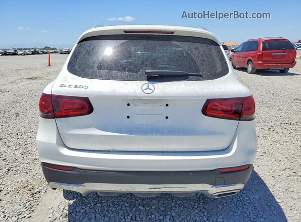 W1N0G8EB5MF907813 2021 MERCEDES-BENZ GLC-CLASS White Widok z tyłu