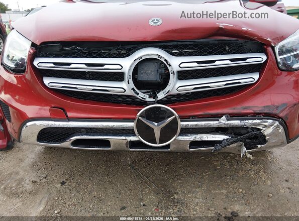 W1N0G8EB7LF814094 2020 MERCEDES-BENZ GLC 300 Red წინა ხედი
