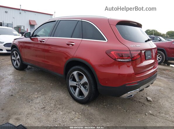 W1N0G8EB7LF814094 2020 MERCEDES-BENZ GLC 300 Red უკანა მარცხენა
