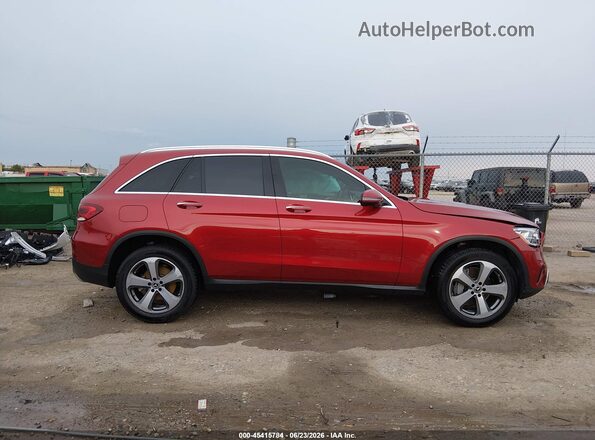 W1N0G8EB7LF814094 2020 MERCEDES-BENZ GLC 300 Red უკანა სალონის ხედი