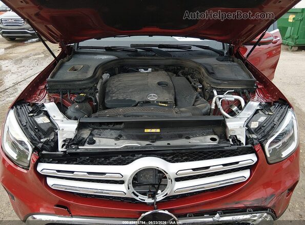 W1N0G8EB7LF814094 2020 MERCEDES-BENZ GLC 300 Red უკანა ხედი