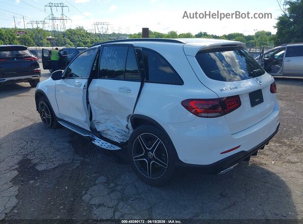 W1N0G8EB7MV301810 2021 MERCEDES-BENZ GLC 300 White Tył lewy
