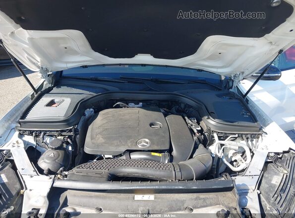 W1N0G8EB7MV301810 2021 MERCEDES-BENZ GLC 300 White Widok z tyłu
